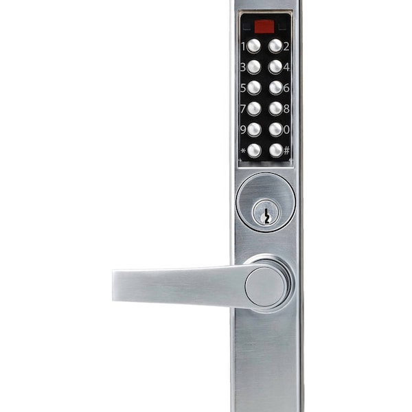 Narrow Stile Mortise Keypad Trim